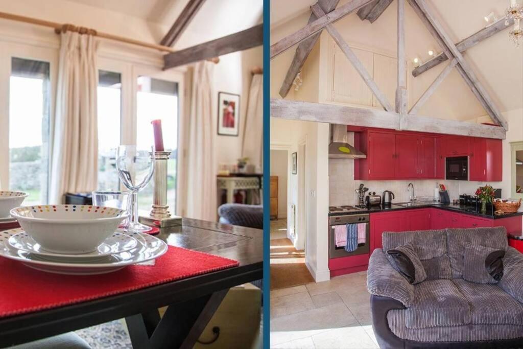 Вилла Secluded Romantic Cotswolds Barn - Sleeps 2 To 4 - Near Cirencester - Dog Friendly Kemble Экстерьер фото